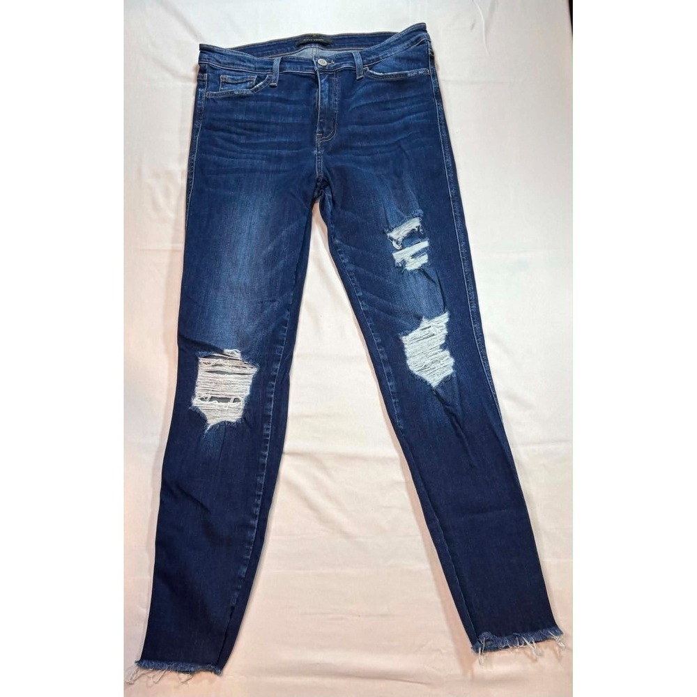 Flying Monkey Jeans Womens Size 30 Dark Wash Blue Stretch Denim Pants Classic
